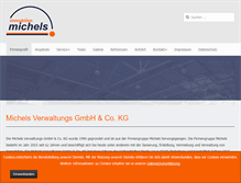 Tablet Screenshot of immobilien-michels.de